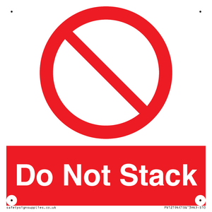 Do Not Stack 